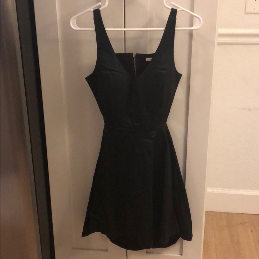 Black cocktail dress